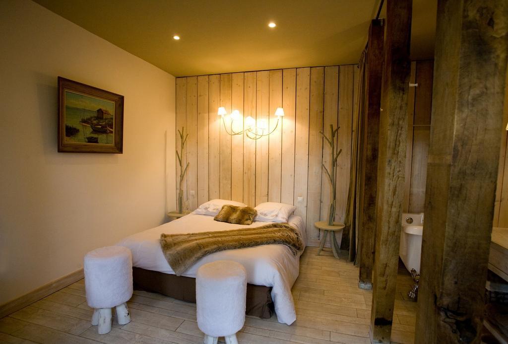 Bed and Breakfast Le Comptoir Des Sables Biscarrosse-Plage Zimmer foto