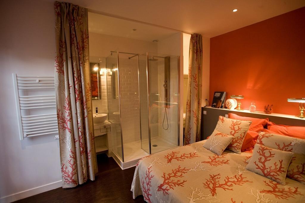 Bed and Breakfast Le Comptoir Des Sables Biscarrosse-Plage Zimmer foto