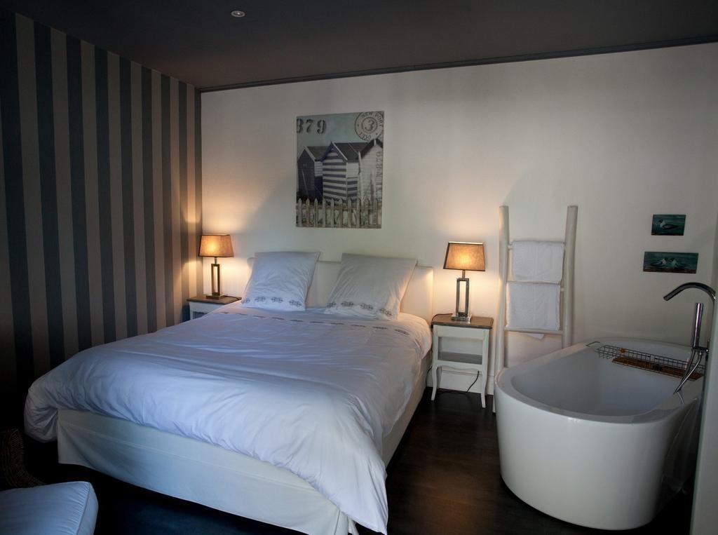 Bed and Breakfast Le Comptoir Des Sables Biscarrosse-Plage Zimmer foto
