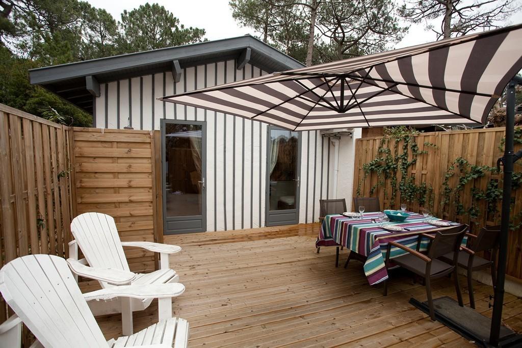Bed and Breakfast Le Comptoir Des Sables Biscarrosse-Plage Zimmer foto